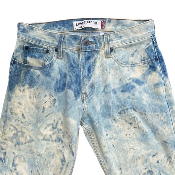 Bleach Dyed Boot Cut Levi’s - Picture 3 of 4